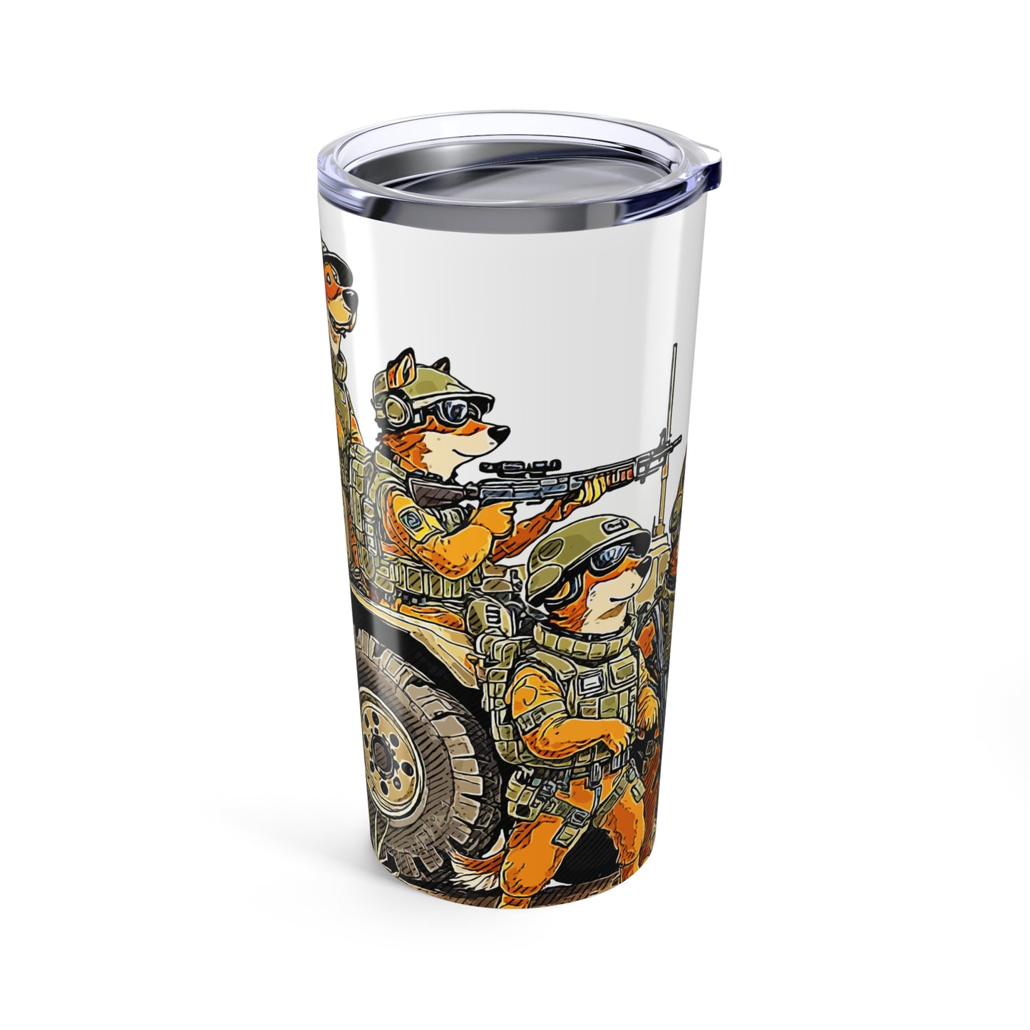 Cry Havoc and Let slip the Dogs of War Tumbler 20oz
