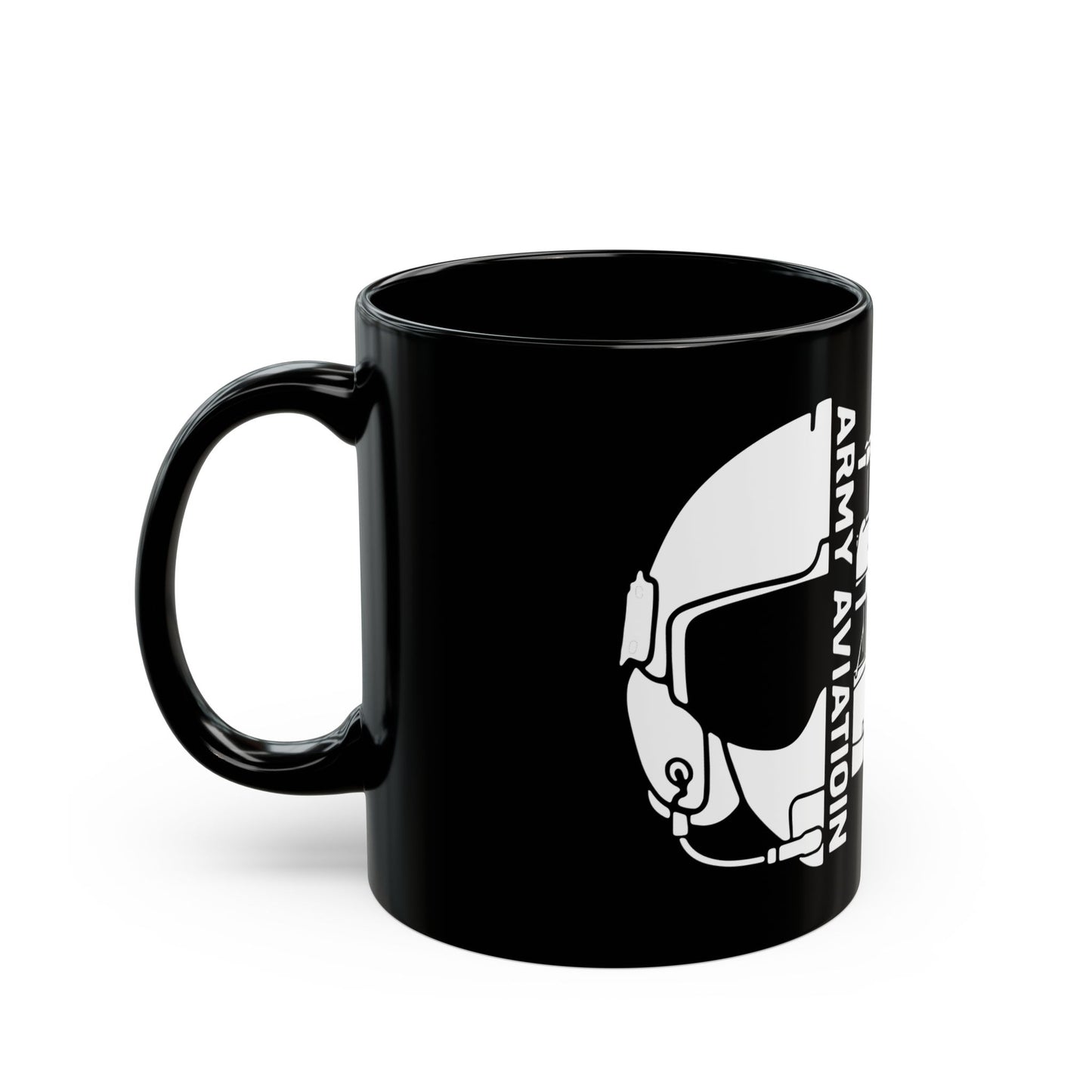 Blackhawk Aviation Black Coffee Mug
